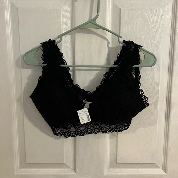 Maurices Other - Maurices Black Lace Bra with Scalloped Detailing